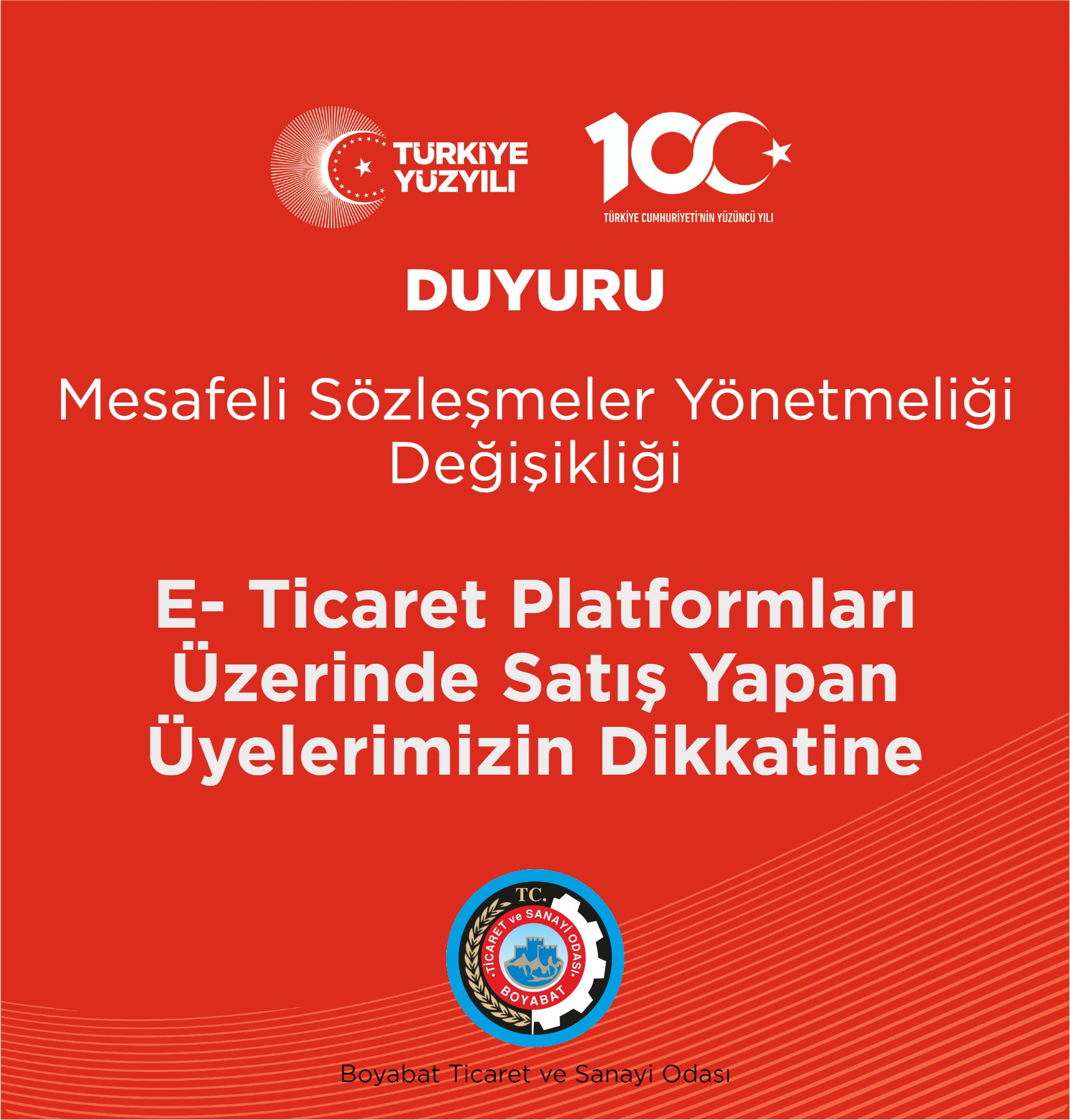 Mesafeli Sözleşmeler Yönetmeliği Değişikliği Hk.