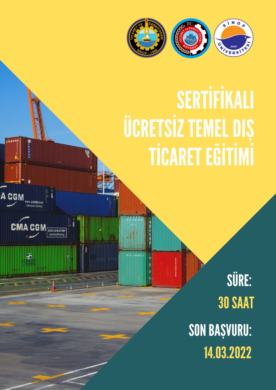 Sertifikalı Ücretsiz Temel Dış Ticaret Eğitimi