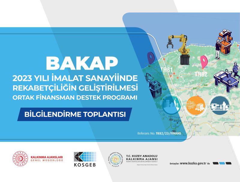 BAKAP Ortak Finansman Destek Programı Çevrimiçi Bilgilendirme Toplantısı
