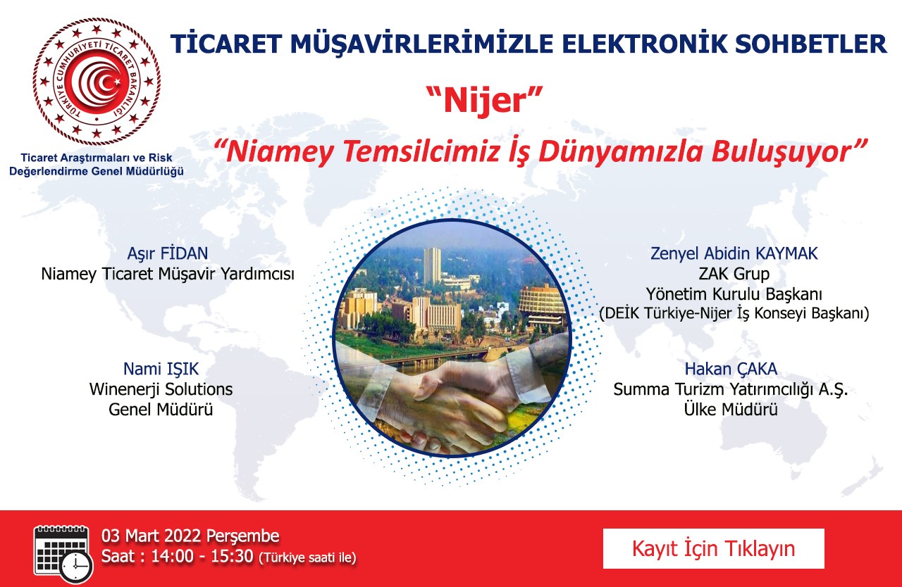 Niamey Ticaret Müşavirimiz İş Dünyasıyla Buluşuyor
