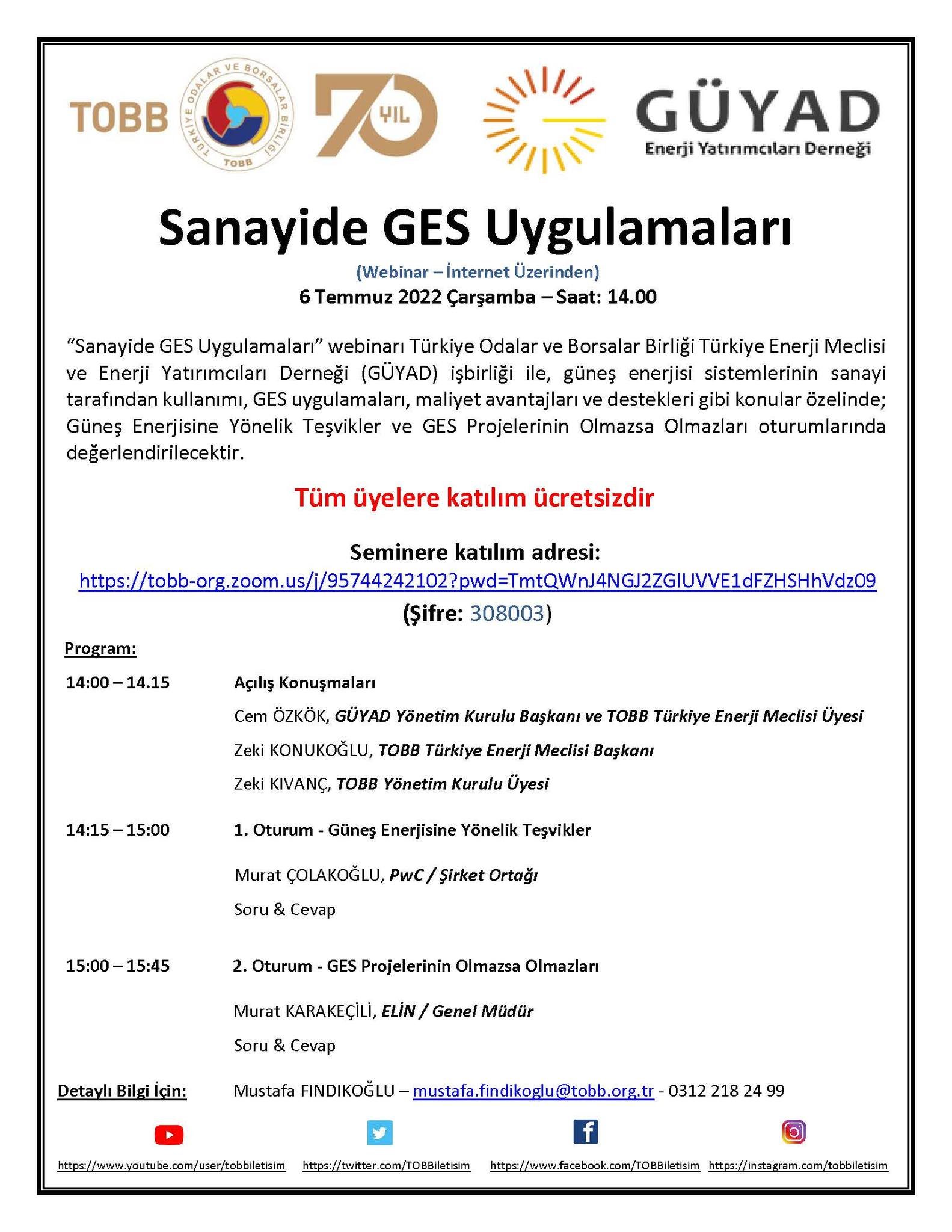 Sanayide GES Uygulamaları