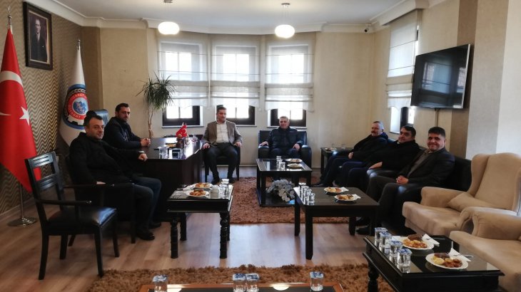 Ak Parti Boyabat İlçe Teşkilatı Odamızı ziyaret etti.