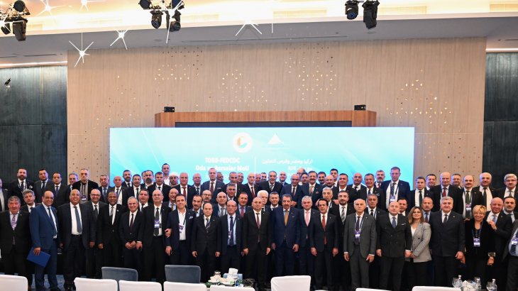 BOYTSO Başkanı Abdullah Genç Kahire'de Düzenlenen Türkiye-Mısır İş Forumuna katıldı