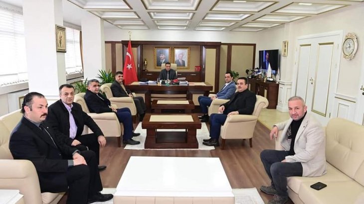 Sinop Valimiz Sn. Erol Karaömeroğlu'nu ziyaret ettik