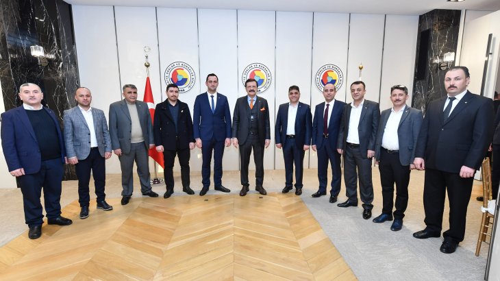 TOBB Başkanımız Sn. M.Rifat Hisarcıklıoğlu'nu ziyaret ettik