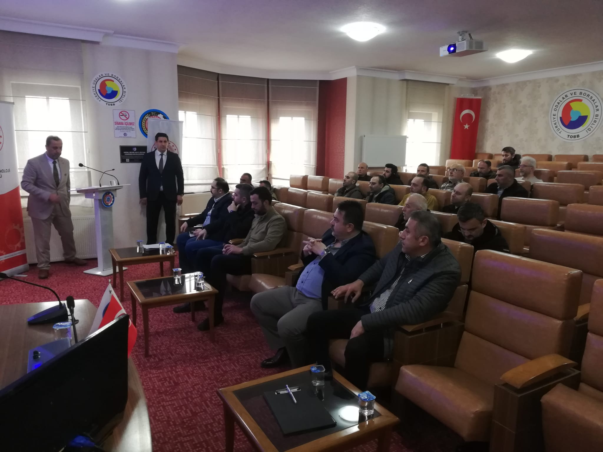 Odamızda Sanayi Sicil Belgesi Belgesi (SBS) Bilgilendirme Toplantısı yapıldı.